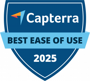 Capterra Best Ease of Use 2025